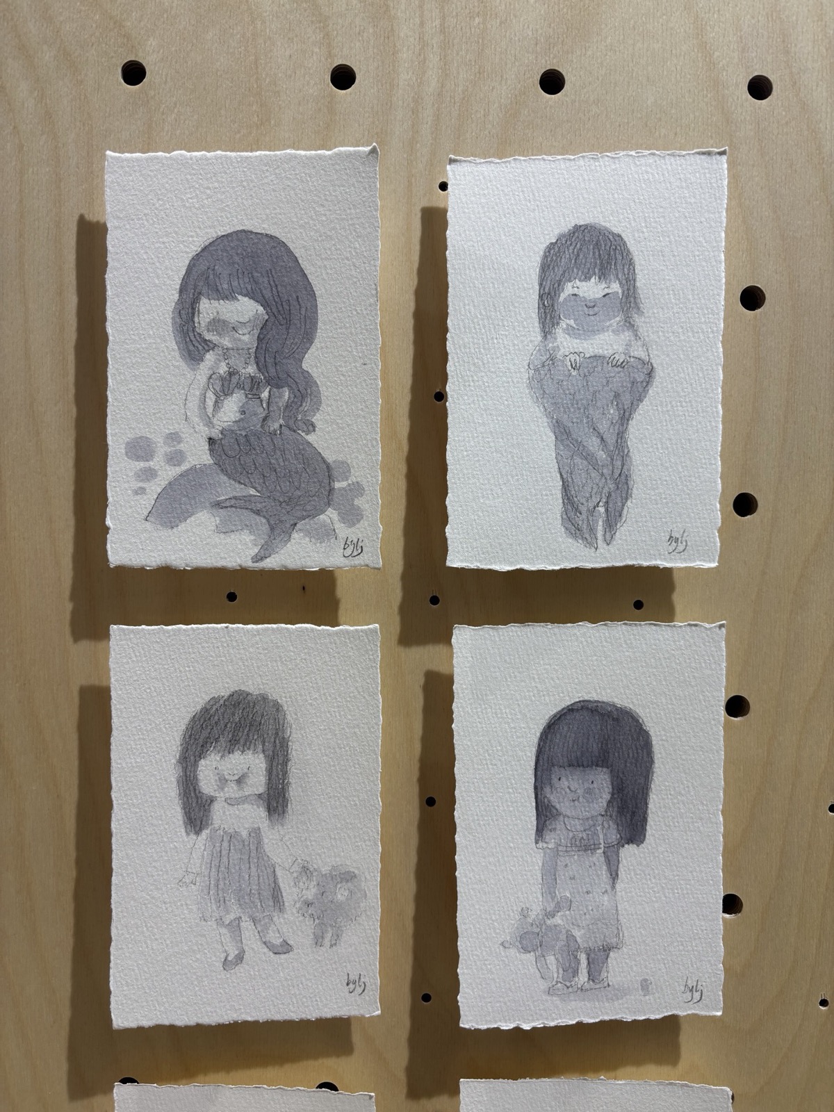 Four drawings